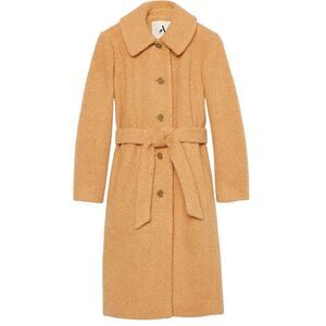 NEW Amazon Essentials Women's Relaxed-Fit Sherpa Long Coat XXL